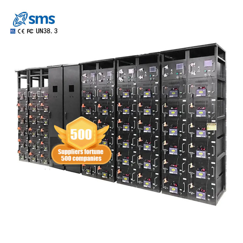 Système de stockage de batterie au lithium à l'extérieur de 500 kW 1 MW Énergie éolienne solaire Inverteur hybride Micro-réseau électrique