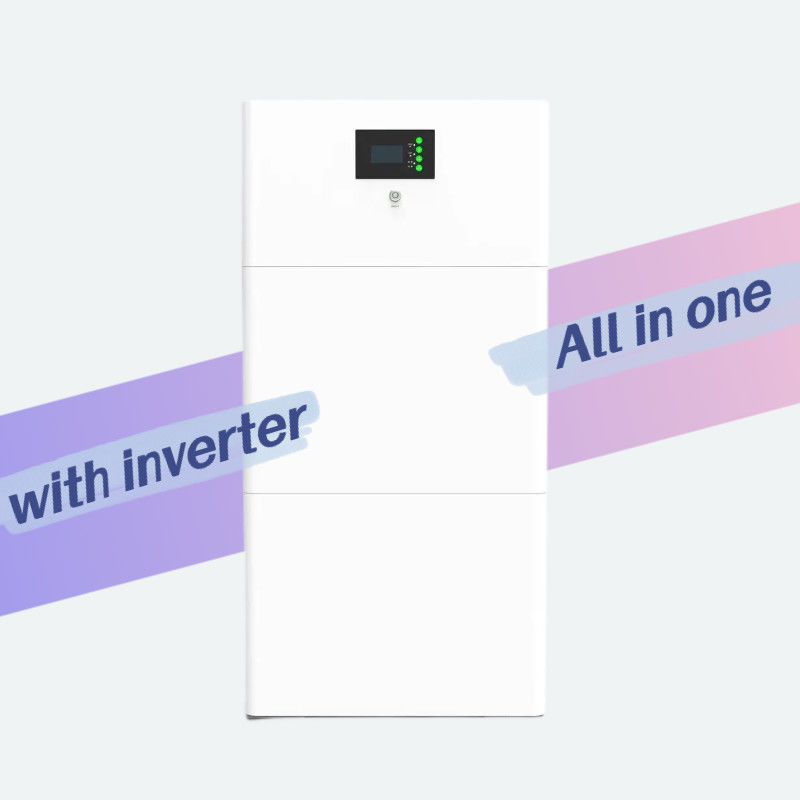 Système de stockage de batterie au lithium 5 ~ 10 KWh ((inverseur hors réseau + batterie de stockage)