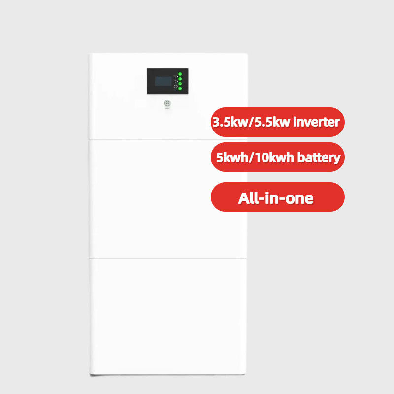 IP64 Système de stockage de batterie au lithium hors réseau Pure Sine Wave For Inverter