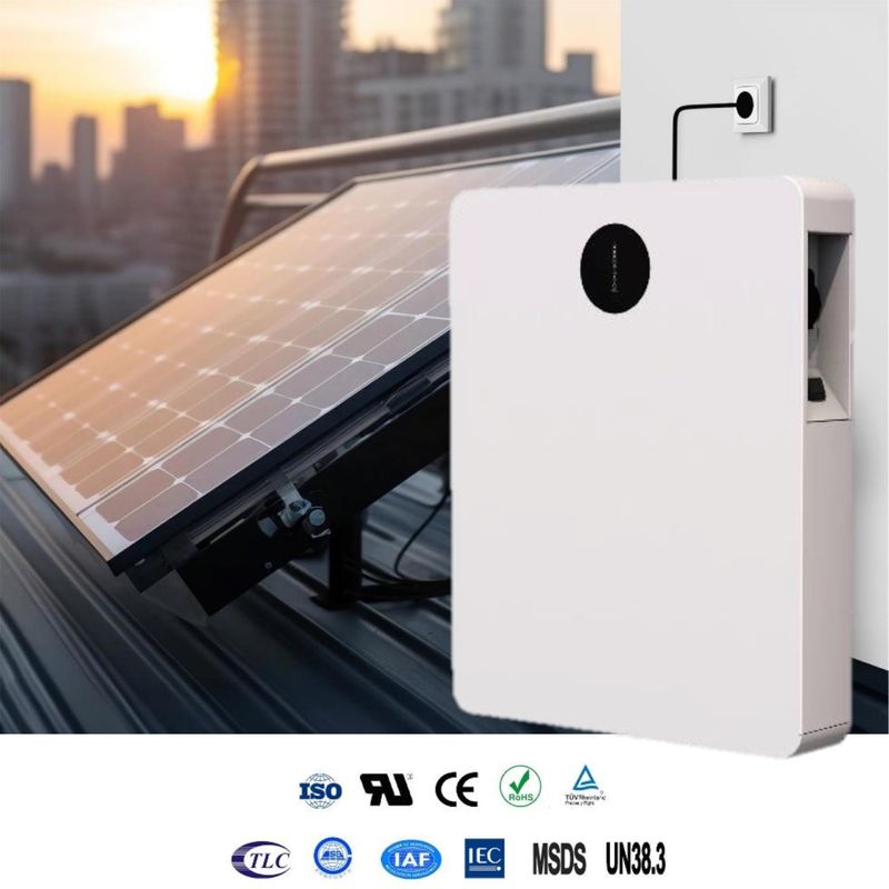 100ah-800ah Systèmes de stockage d' énergie domestique, systèmes de stockage à batterie stable pour les maisons