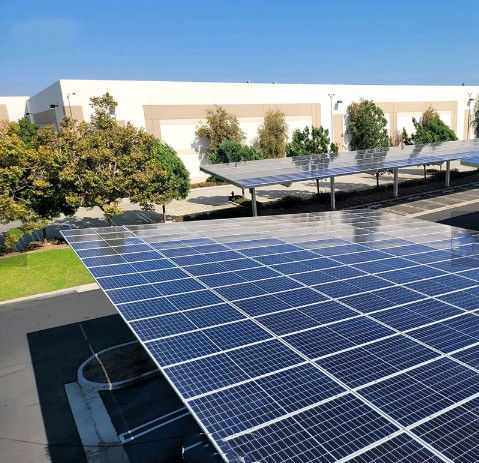 Panneau solaire à haut rendement 450W 500W 550W Panneaux solaires monocristallins Kit de panneau solaire à demi-cellule pour les maisons