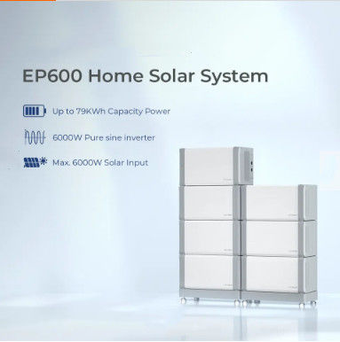 Stockage de batterie domestique stable Multiscene, stockage d' électricité de 5 kW à 40 kW pour la maison