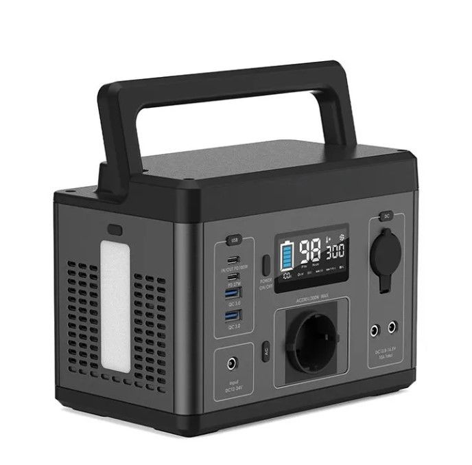 Fabricant 300w 600w 1200w 2200w Lifepo4 Batterie au lithium Système d'énergie extérieure Générateur solaire centrale électrique portable