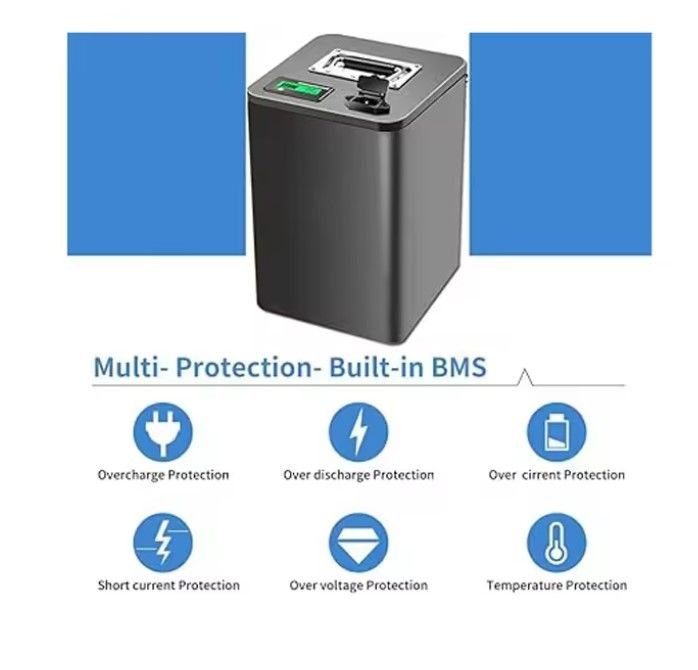 72 volts Lifepo4 batterie 72v 20ah 30ah 40ah 50ah 60ah batterie au lithium pour vélo électrique