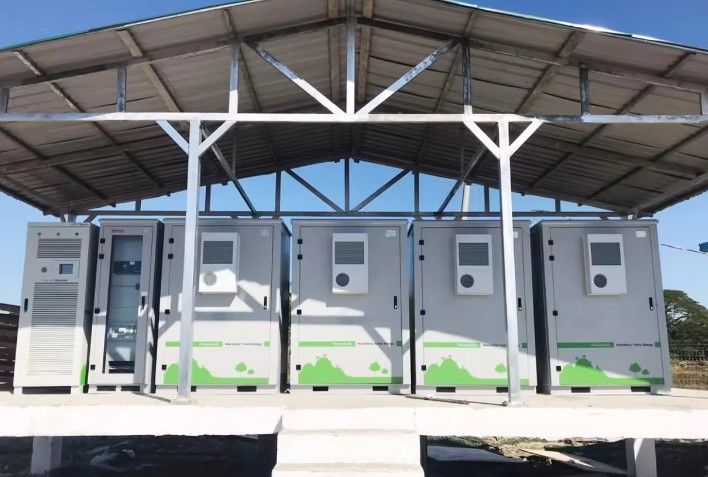 ESS 10 ans Durée de vie Armoire à batterie extérieure 1MWh 5MWh 10MWh 20ft 40ft Récipient Système de stockage d'énergie à batterie solaire