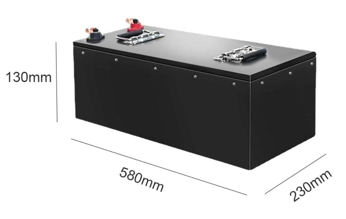 48V 100Ah LiFePO4 batterie au lithium 3000+ cycle profond avec puissance de secours BMS pour E tricycle voiture électrique