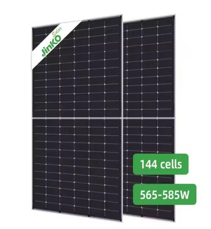 Panneau solaire à haut rendement 450W 500W 550W Panneaux solaires monocristallins Kit de panneau solaire à demi-cellule pour les maisons