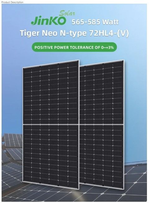 Panneau solaire à haut rendement 450W 500W 550W Panneaux solaires monocristallins Kit de panneau solaire à demi-cellule pour les maisons