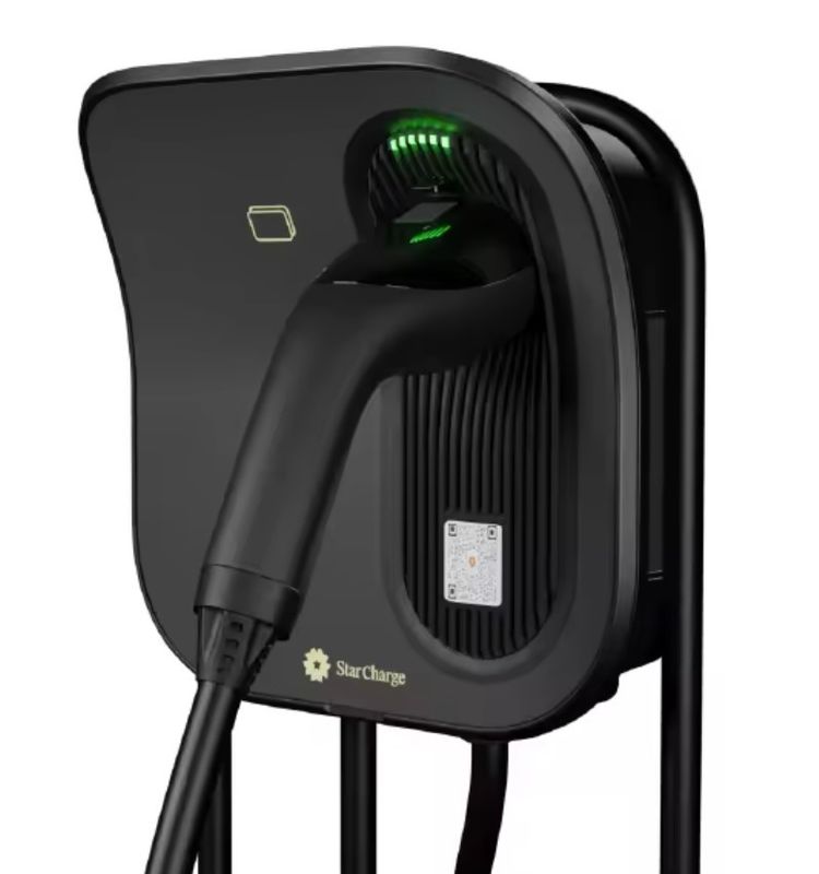 Smart Fast Weatherproof Outdoor Portable EV Car AC pile de recharge avec batterie Stations de recharge montées sur le mur