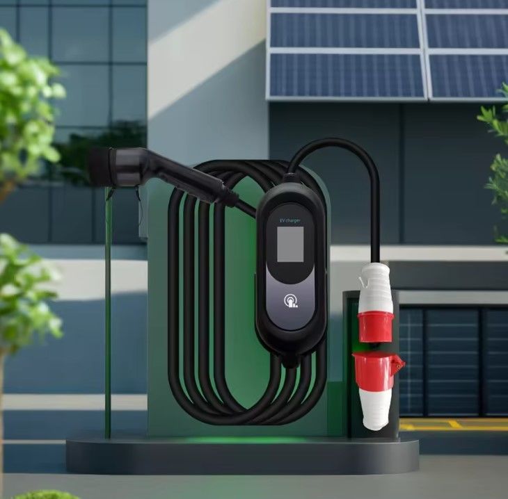 Smart Fast Weatherproof Outdoor Portable EV Car AC pile de recharge avec batterie Stations de recharge montées sur le mur