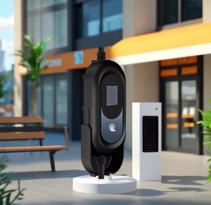 Smart Fast Weatherproof Outdoor Portable EV Car AC pile de recharge avec batterie Stations de recharge montées sur le mur