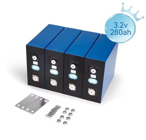 Stock Lifepo Cellule Lifepo4 Bms Batterie au lithium Li-ion Lf280k 3.2v Lifepo4 50Ah-280ah